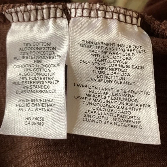 Jones New York cotton velvets blazer. - Picture 8 of 8